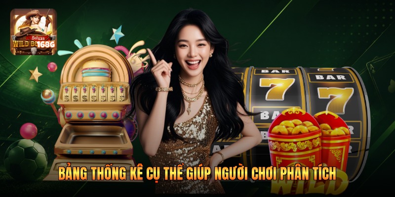 Bảng thống kê cụ thể giúp người chơi phân tích