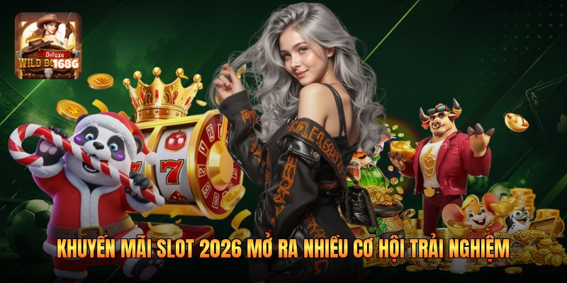 Khuyến mãi slot 2026 mở ra nhiều cơ hội trải nghiệm